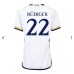 Real Madrid Antonio Rudiger #22 Kopio Koti Pelipaita Naisten 2023-24 Lyhyet Hihat